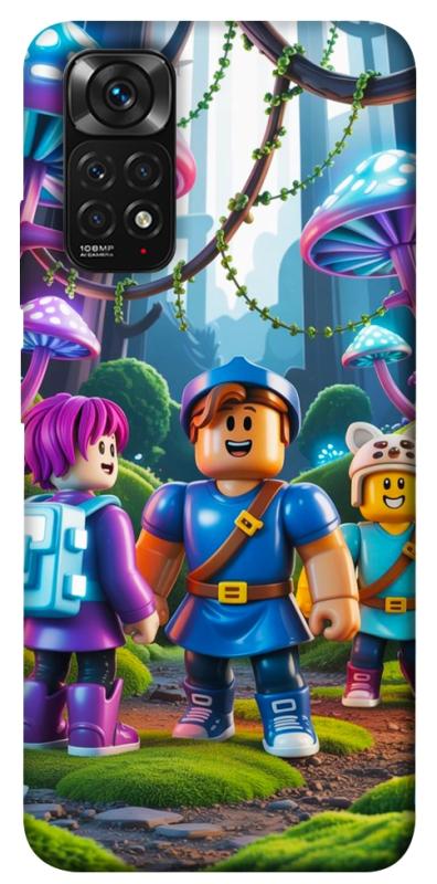 Чехол itsPrint Mushroom forest для Xiaomi Redmi Note 11 (Global) / Note 11S, игры, купить оптом с доставкой
