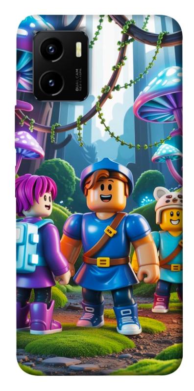 Чехол itsPrint Mushroom forest для Vivo Y15s, игры, купить оптом с доставкой