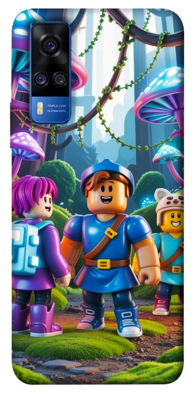 Чехол itsPrint Mushroom forest для Vivo Y51a, игры, купить оптом с доставкой