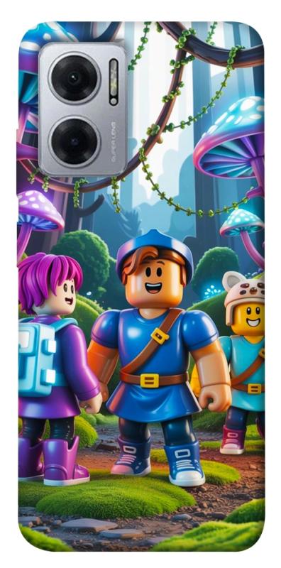 Чехол itsPrint Mushroom forest для Xiaomi Redmi Note 11E, игры, купить оптом с доставкой