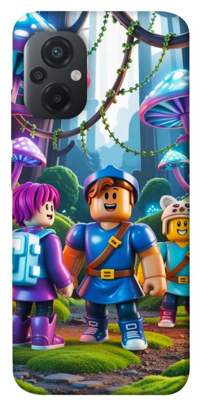 Чехол itsPrint Mushroom forest для Xiaomi Poco M5, игры, купить оптом с доставкой