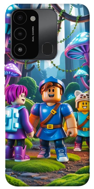 Чехол itsPrint Mushroom forest для Tecno Spark Go 2022 (KG5m), игры, купить оптом с доставкой