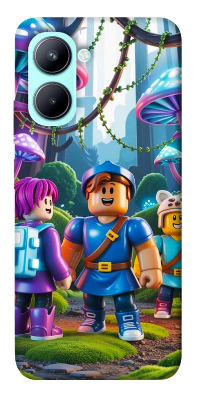 Чехол itsPrint Mushroom forest для Realme C33, игры, купить оптом с доставкой