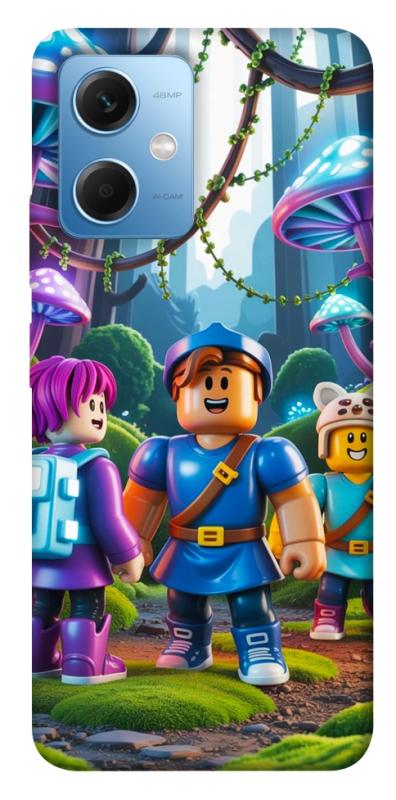 Чехол itsPrint Mushroom forest для Xiaomi Redmi Note 12 5G, игры, купить оптом с доставкой