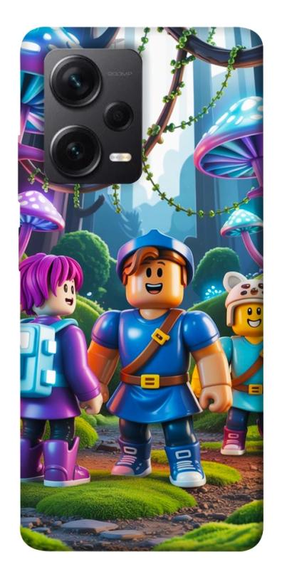 Чехол itsPrint Mushroom forest для Xiaomi Redmi Note 12 Pro+ 5G, игры, купить оптом с доставкой