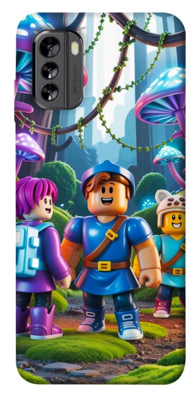 Чехол itsPrint Mushroom forest для Nokia G60, игры, купить оптом с доставкой
