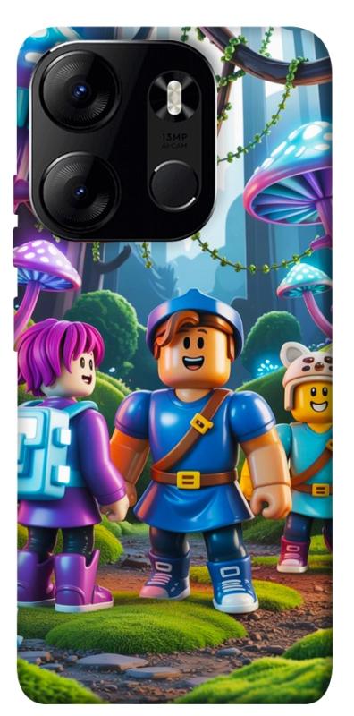Чехол itsPrint Mushroom forest для Tecno Spark Go 2023, игры, купить оптом с доставкой