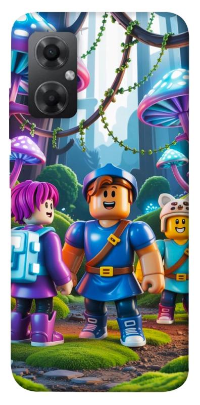 Чехол itsPrint Mushroom forest для Xiaomi Redmi Note 11R, игры, купить оптом с доставкой