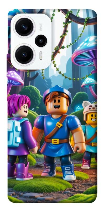 Чехол itsPrint Mushroom forest для Xiaomi Poco F5 / Note 12 Turbo, игры, купить оптом с доставкой