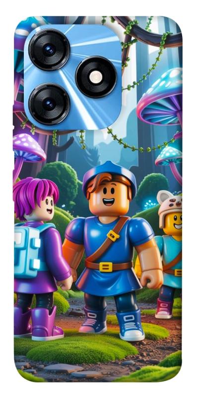 Чехол itsPrint Mushroom forest для TECNO Spark 10 Pro, игры, купить оптом с доставкой