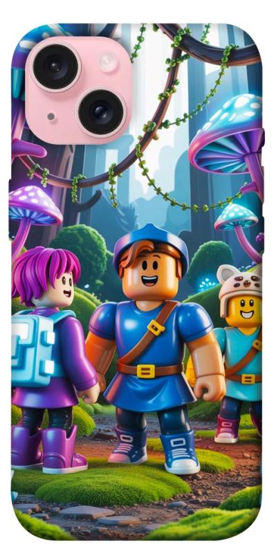 Чехол itsPrint Mushroom forest для Apple iPhone 15 (6.1"), игры, купить оптом с доставкой