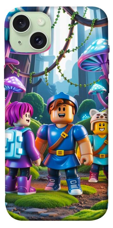 Чехол itsPrint Mushroom forest для Apple iPhone 15 Plus (6.7"), игры, купить оптом с доставкой