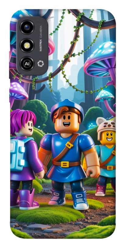 Чехол itsPrint Mushroom forest для ZTE Blade A53, игры, купить оптом с доставкой