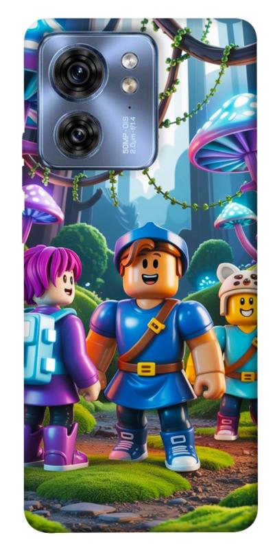 Чехол itsPrint Mushroom forest для Motorola Edge 40, игры, купить оптом с доставкой