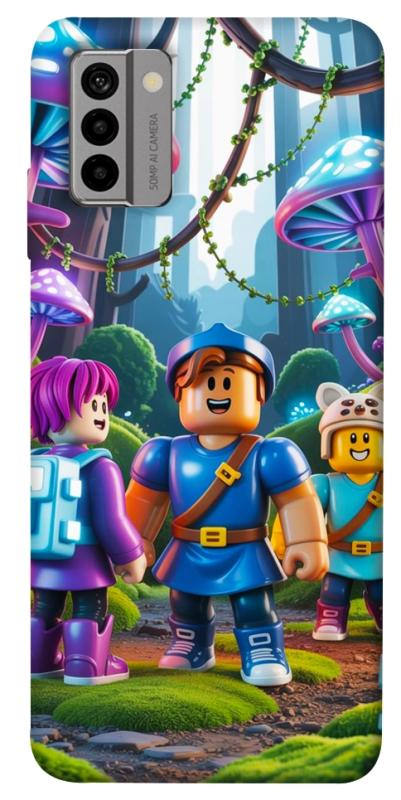 Чехол itsPrint Mushroom forest для Nokia G22, игры, купить оптом с доставкой