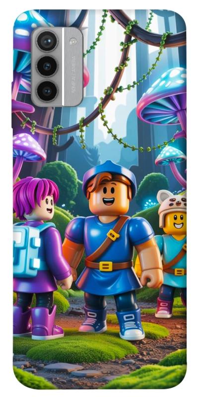 Чехол itsPrint Mushroom forest для Nokia G42, игры, купить оптом с доставкой