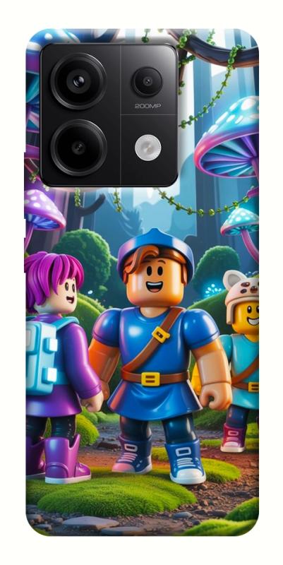 Чехол itsPrint Mushroom forest для Xiaomi Redmi Note 13 Pro 4G, игры, купить оптом с доставкой