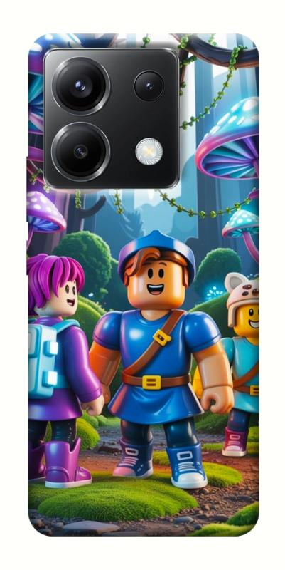 Чехол itsPrint Mushroom forest для Xiaomi Poco X6, игры, купить оптом с доставкой