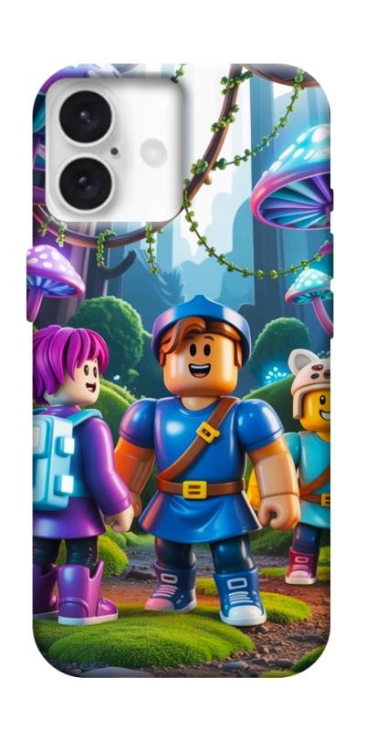 Чехол itsPrint Mushroom forest для Apple iPhone 16 (6.1"), игры, купить оптом с доставкой