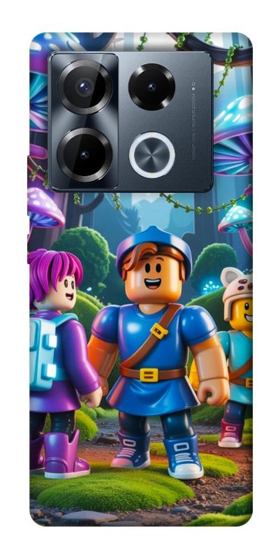 Чехол itsPrint Mushroom forest для Infinix Note 40 Pro 4G, игры, купить оптом с доставкой