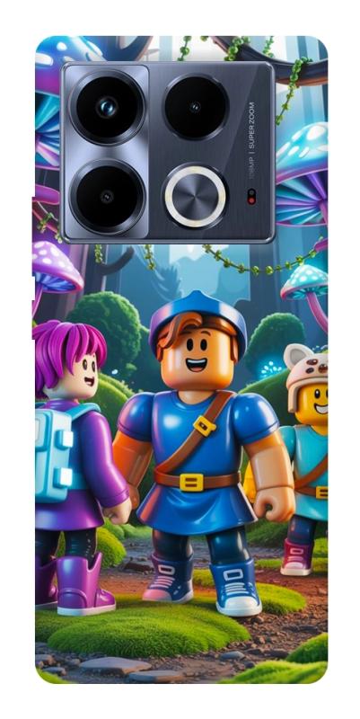 Чехол itsPrint Mushroom forest для Infinix Note 40 4G, игры, купить оптом с доставкой