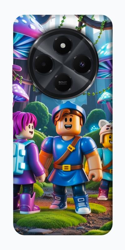 Чехол itsPrint Mushroom forest для Xiaomi Redmi 14C / Poco C75, игры, купить оптом с доставкой