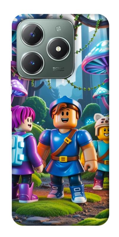 Чехол itsPrint Mushroom forest для Realme C61 4G, игры, купить оптом с доставкой