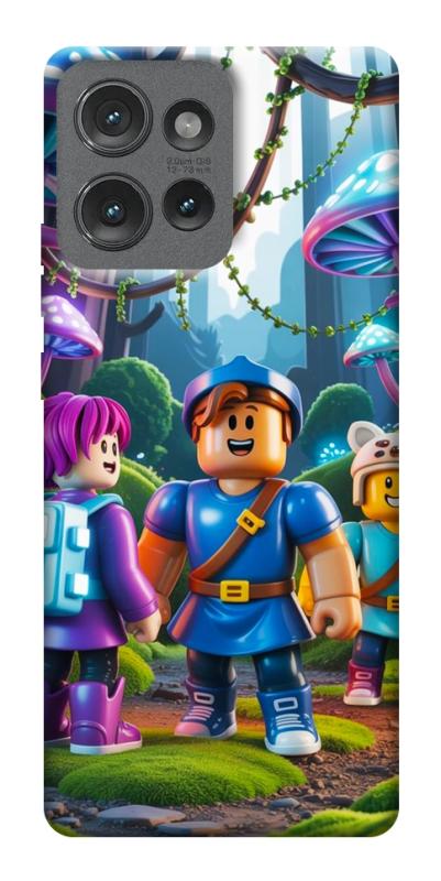 Чехол itsPrint Mushroom forest для Motorola Edge 50, игры, купить оптом с доставкой
