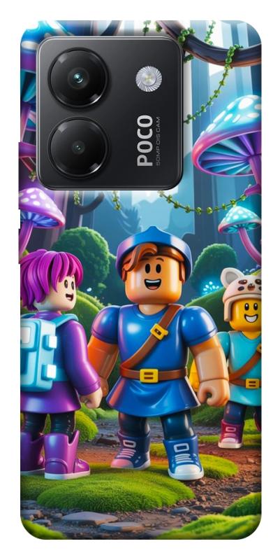 Чехол itsPrint Mushroom forest для Xiaomi Poco M7 Pro 5G, игры, купить оптом с доставкой