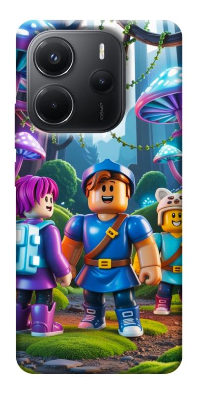 Чехол itsPrint Mushroom forest для Xiaomi Redmi Note 14 4G (Int. version), игры, купить оптом с доставкой