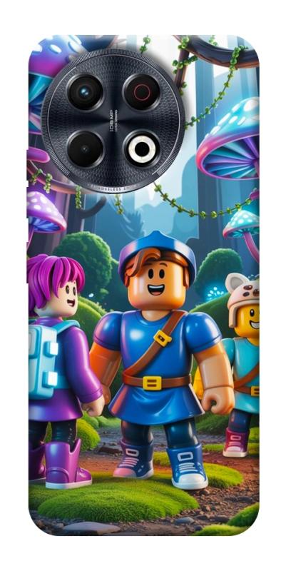Чехол itsPrint Mushroom forest для TECNO Spark 30 Pro (KL7), игры, купить оптом с доставкой