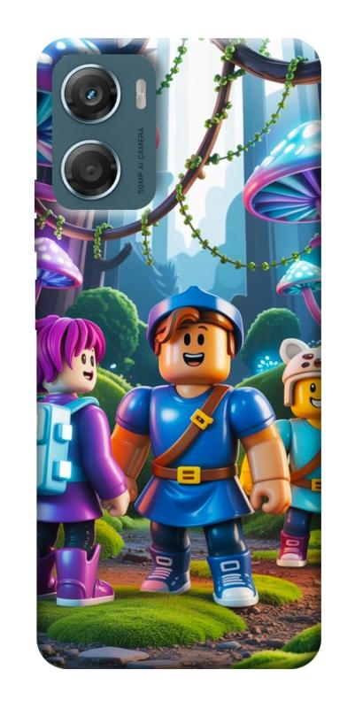 Чехол itsPrint Mushroom forest для Motorola Moto G06, игры, купить оптом с доставкой