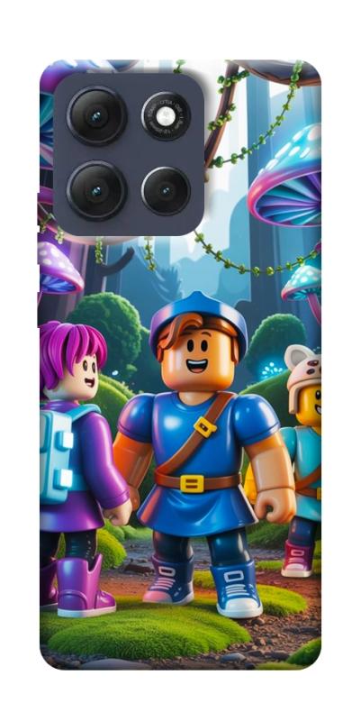 Чехол itsPrint Mushroom forest для Motorola Moto G86 Power, игры, купить оптом с доставкой