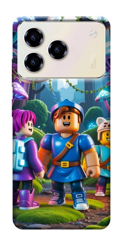 Чехол itsPrint Mushroom forest для ZTE Blade A76, игры, купить оптом с доставкой