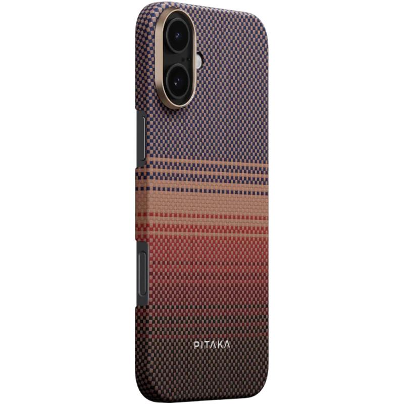 Чехол PC PITAKA with MagSafe для Apple iPhone 16 (6.1) на картинке №1