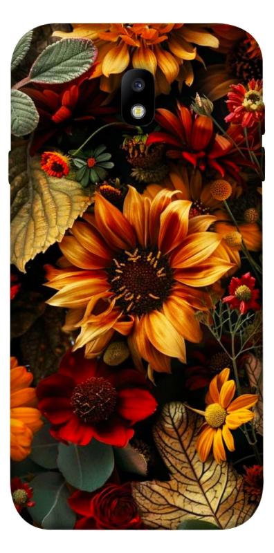Чехол itsPrint Autumn vibe для Samsung J730 Galaxy J7 (2017), цветы, купить оптом с доставкой