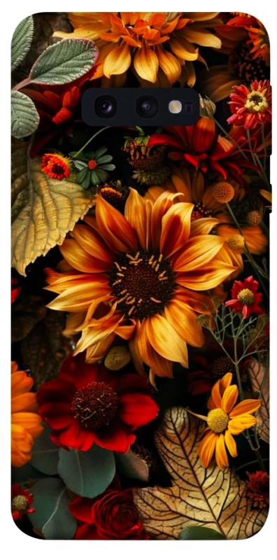 Чехол itsPrint Autumn vibe для Samsung Galaxy S10e, цветы, купить оптом с доставкой