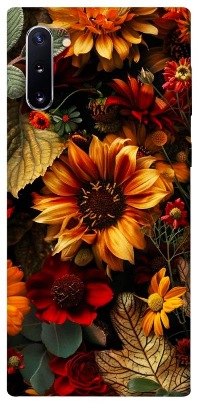 Чехол itsPrint Autumn vibe для Samsung Galaxy Note 10, цветы, купить оптом с доставкой