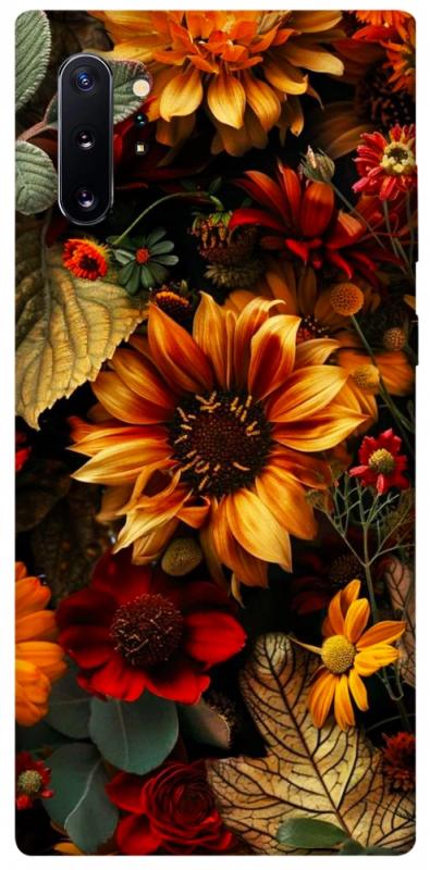 Чехол itsPrint Autumn vibe для Samsung Galaxy Note 10 Plus, цветы, купить оптом с доставкой