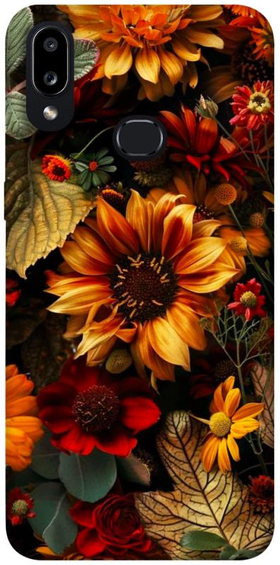 Чехол itsPrint Autumn vibe для Samsung Galaxy A10s, цветы, купить оптом с доставкой
