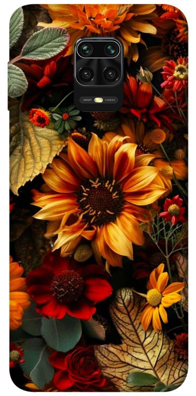 Чехол itsPrint Autumn vibe для Xiaomi Redmi Note 9s / Note 9 Pro / Note 9 Pro Max, цветы, купить оптом с доставкой
