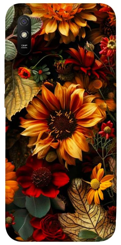 Чохол itsPrint Autumn vibe для Xiaomi Redmi 9A, квіти, купити оптом з доставкою