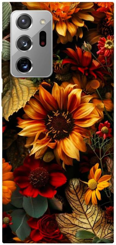 Чехол itsPrint Autumn vibe для Samsung Galaxy Note 20 Ultra, цветы, купить оптом с доставкой