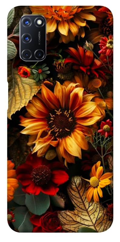 Чехол itsPrint Autumn vibe для Oppo A52 / A72 / A92, цветы, купить оптом с доставкой