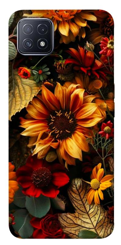 Чехол itsPrint Autumn vibe для Oppo A73, цветы, купить оптом с доставкой