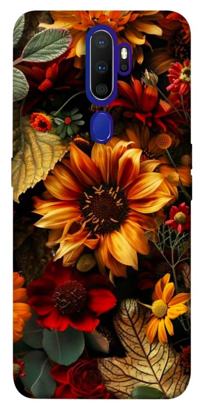 Чехол itsPrint Autumn vibe для Oppo A5 (2020) / Oppo A9 (2020), цветы, купить оптом с доставкой