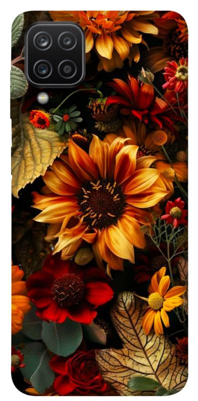 Чехол itsPrint Autumn vibe для Samsung Galaxy A12, цветы, купить оптом с доставкой