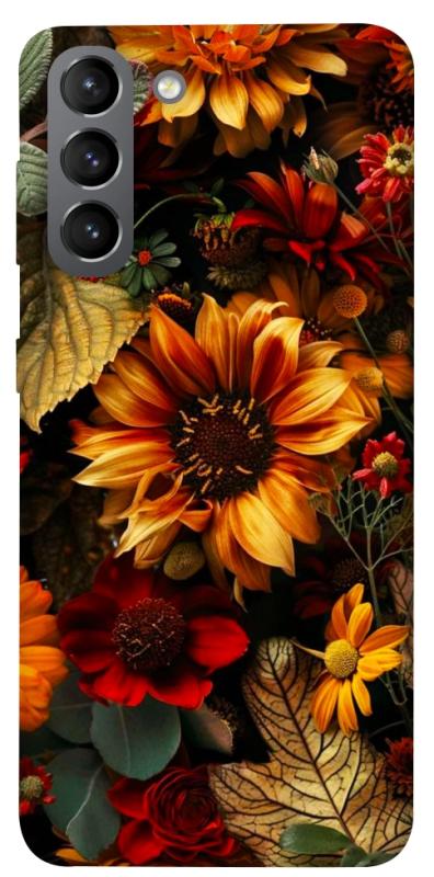 Чехол itsPrint Autumn vibe для Samsung Galaxy S21, цветы, купить оптом с доставкой