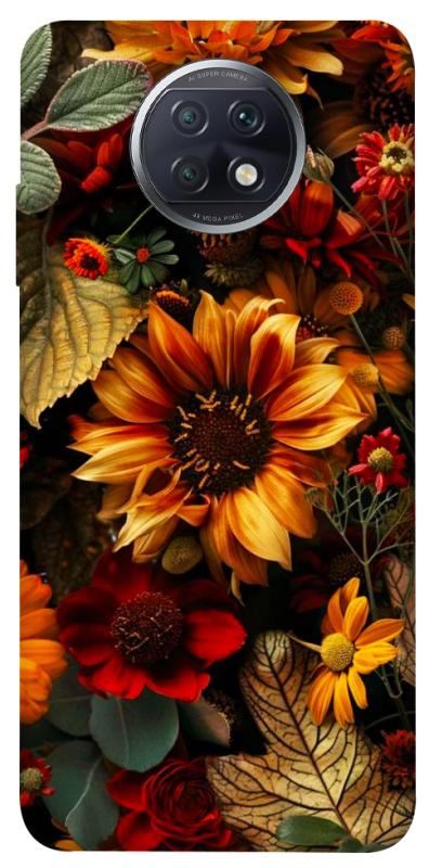 Чехол itsPrint Autumn vibe для Xiaomi Redmi Note 9 5G / Note 9T, цветы, купить оптом с доставкой