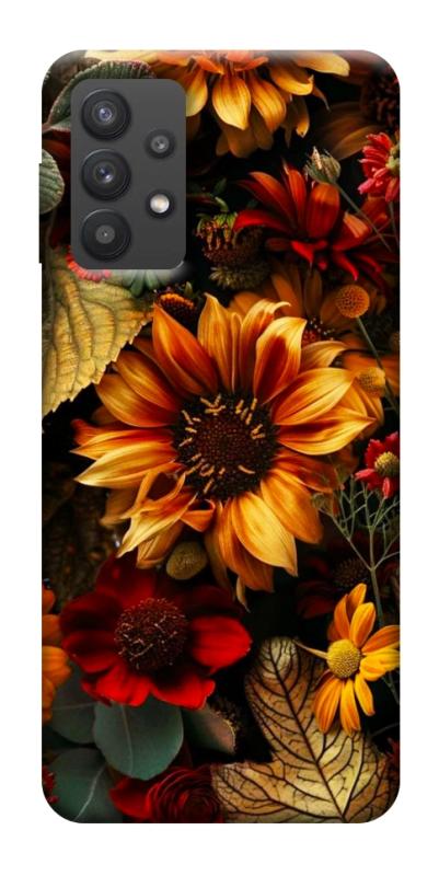 Чехол itsPrint Autumn vibe для Samsung Galaxy A32 (A326B) 5G, цветы, купить оптом с доставкой